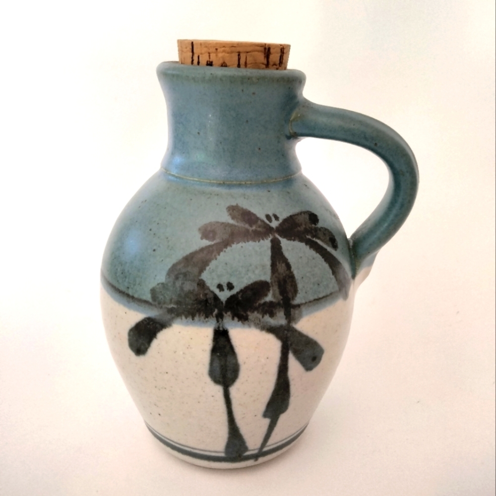 Vintage Emerson Creek Pottery jug 1989